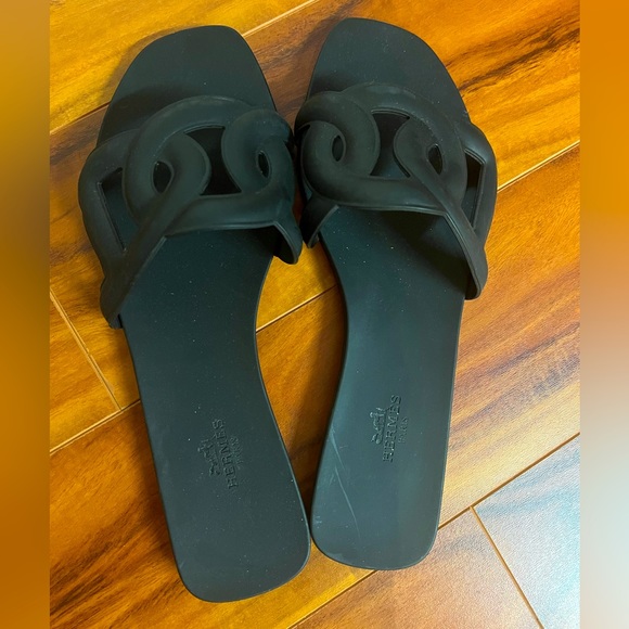 Hermes Shoes - Hermes Rubber Aloha Sandals